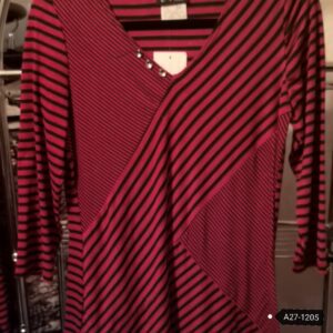 Red Striped Top